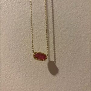 Kendra Scott Elisa necklace pink